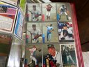 3 Binders Full Of Vintage Baseball Cards ~ 2 Autographed Pictures Hank Bauer & Ed Lopat ~ Lot #8