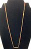 Vintage Gold-tone Necklace With Enameling
