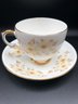 Crown Staffordshire England Fine Bone China Tea Cup And Saucer - Excellent Condition