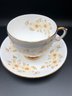 Crown Staffordshire England Fine Bone China Tea Cup And Saucer - Excellent Condition