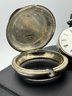 1883 Waltham Wm Ellery Pocket Watch Coin Silver Pair Case