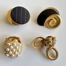 30 Pairs Vintage Clip-On Earrings Including 2 By Chanel