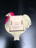Cocktail Recipes Celluloid C1930s Rooster Stand