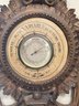 An Antique Carved Wood Italian Export Barometer