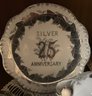 25th Silver Anniversary Tea Set