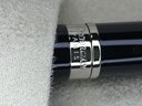 Beautiful $195 Brand Never WATERMAN - PARIS Ball Point Pen - In Original Box - Black & Silver - Very Nice !