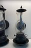 Antique Sconces With Hurricane Shades Reflectors And Diffuser Caps (2) Sizes