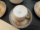 Nippon Demitasse Chocolate Pot With 6 Cups And Saucers