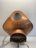 Gorgeous Copper Dish Shaped Wall Sconces