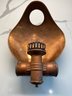 Gorgeous Copper Dish Shaped Wall Sconces