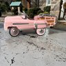 Pretty In Pink Woody Station Wagon Childrens Pedal Car