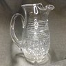 Very Pretty WATERFORD CRYSTAL Water Pitcher - No Damage - Very Pretty Piece - LOADS Of Waterford In This Sale