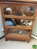 Beautiful Antique Barister Bookcase With Drawer On Bottom - Globe Wernicke Co.