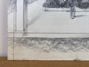 Mural Study Paper On Bainbridge - Signed Alston S. Tobey