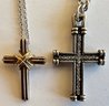 11 Religious Christian Necklaces, Pendants & Bracelet Including Several Sterling Silver Marked 925