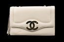Chanel Style Handbag With Tassel And Braided Chain Strap