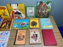 Collection Of 15 Wonderful Vintage And Antique Children's Illustrated Hard Cover Books.