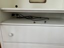 Stanley White Two Door Storage Cabinet