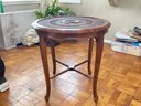 A Vintage Cane Topped Side Table In Chinese Chippendale Style