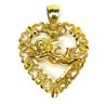 14kt Gold Angel Heart Pendant (Approximately 2.9 Grams)