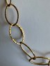 8 Long Gold Tone Necklaces, Mostly VIntage
