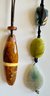 2 Large Natural Stone Necklaces