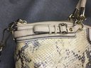 Fabulous Large COACH Python Handbag - Fantastic Condition - Used Three Times - Lavender Interior - Nice Bag !