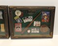 Pair Of Sport Inspired Shadow Boxes