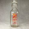 Very Cool RARE Rare DairyLee Baby Top / Baby Face Milk Bottle - Cream Would Collect At Top To Whip - RARE !