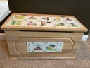 Adorable Hand Made Wooden Toy Chest