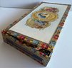 Vintage Cigar Box With Loose Beads & Broken Jewelry For Crafting Projects