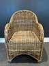 Lillian August Wicker Arm Chairs - Set Of 4 (2 Of 2)