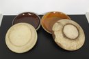 Vintage Earthenware Low Bowls