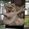 Fantastic Antique Carved Marble Angel In The Manner Of Rosso Fiorentino - Very Well Done - Nice Antique Piece