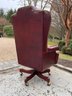 Hancock And Moore Leather Executive Chair - Casters