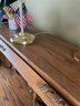 Post Master Oak 5 Piece Roll Top Desk