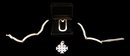 Sterling Silver Jewelry Including Cross Of Jerusalem Pendant And Egyptian Link Bracelets 2.990 Ozt