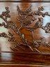Asian Oriental Hand-Carved Rosewood Dry Bar