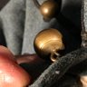 Vintage Military Jacket Brass Buttons Small Size Good Condition
