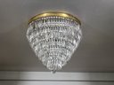 Wonderful Vintage Multi Tier Crystal Chandelier / Lighting Fixture - We Another Very Similar To This One - WOW