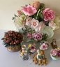 Porcelain Flowers And More