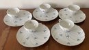 Five Japanese Cups And Saucers