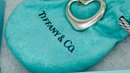 Tiffany & Co. Sterling Silver Elsa Peretti Open Heart Pendant (Approximately 9.6 Grams)