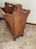 Authentic Furniture Products Wooden Spindle Magazine Rack
