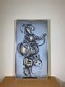 1972 - 29x53 Titled: 'The Warrior' - Acrylic On Canvas - Signed Alton S. Tobey