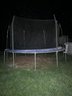 15 Foot Round & Durable Skywalker Blue Outdoor Trampoline W/ Protective Netting MUST REMOVE YOURSELF