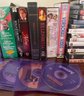 Large Lot Of CD's, DVD's, And VHS Tapes