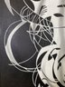 1950s - 25x62 - Title: 'Totem II' - Acrylic On Canvas - Signed Alton S. Tobey