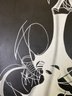 1950s - 25x62 - Title: 'Totem II' - Acrylic On Canvas - Signed Alton S. Tobey