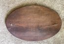 Mid Century Carved Wood Wall Plaque Signed Pinot? Inscribed Kowalski 1944 On The Back